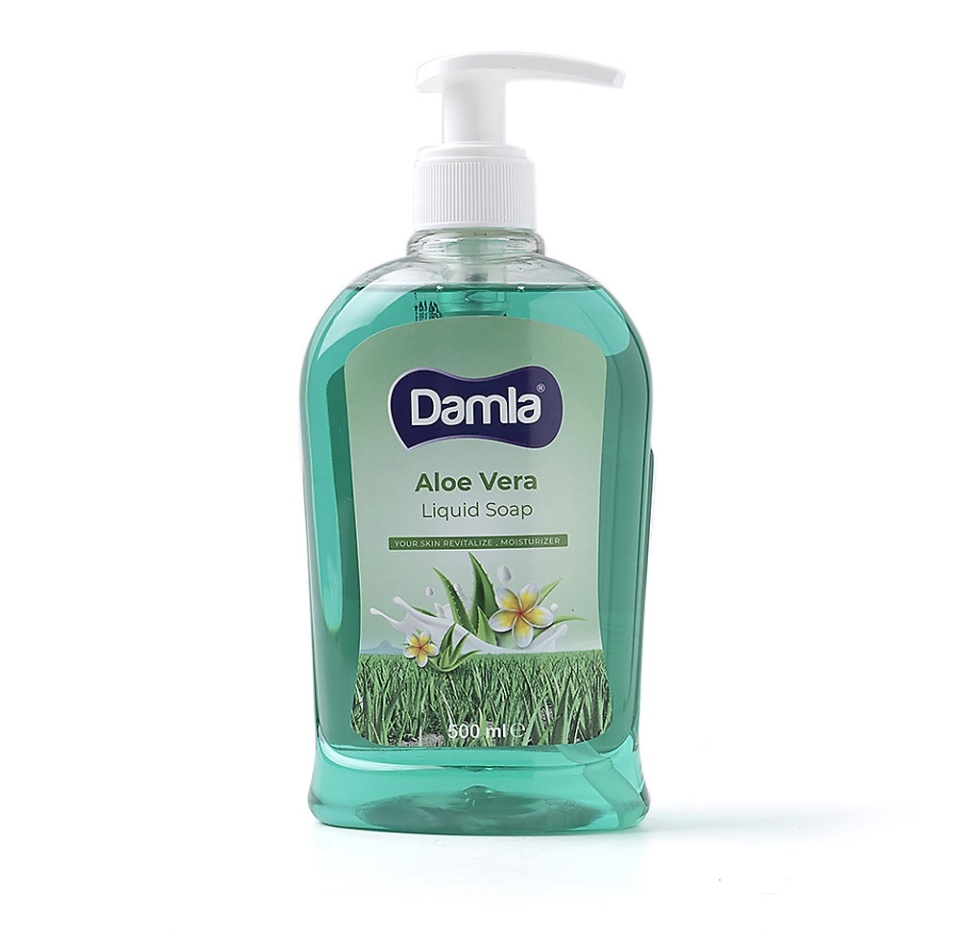 

Мыло жидкое Damla Aloe Vera алоэ вера 500 мл, Турция