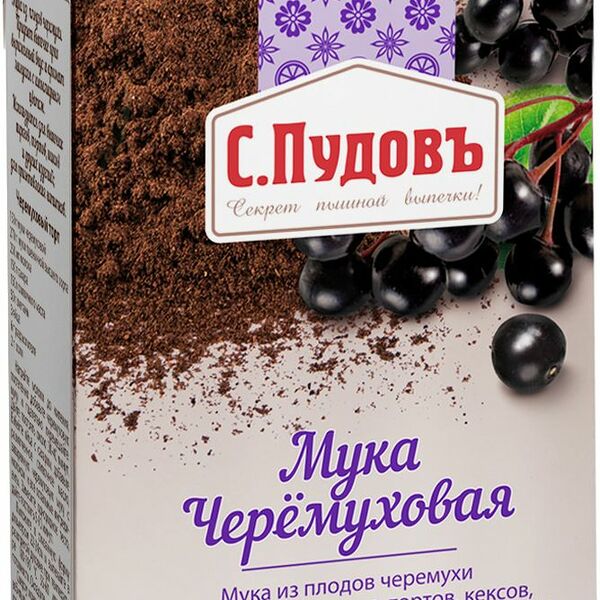 Мука черёмуховая С. Пудовъ, 150г