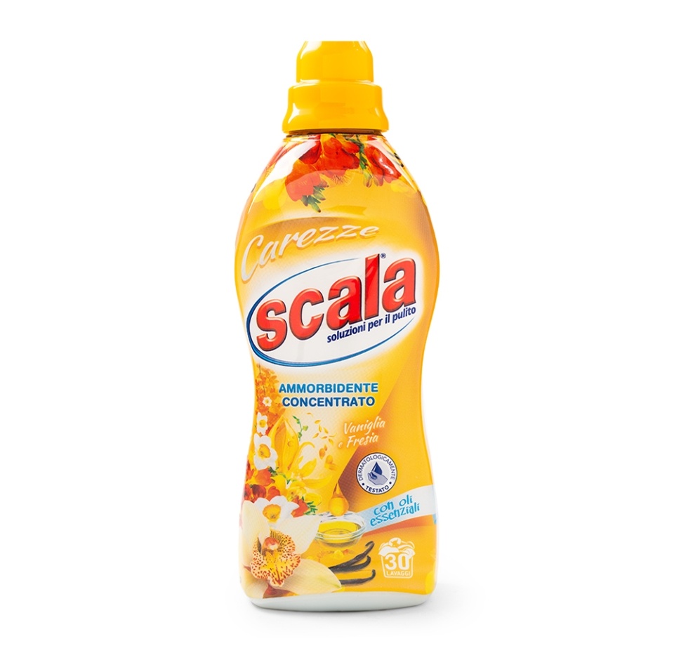

Кондиционер Scala концентрированный с ароматом ванили и фрезии на 30 стирок 0.75 л, Италия
