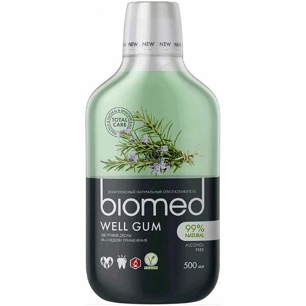 Biomed Ополаскиватель для полости рта Well Gum 500 мл