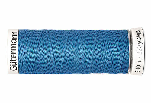 748277 Нить Sew-all для всех материалов, 200м, 100% п/э Gutermann(965 дымчато серо-голубой)