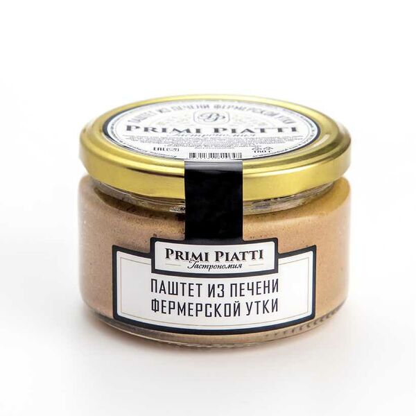 Паштет Primi Piatti из печени фермерской утки 180 г