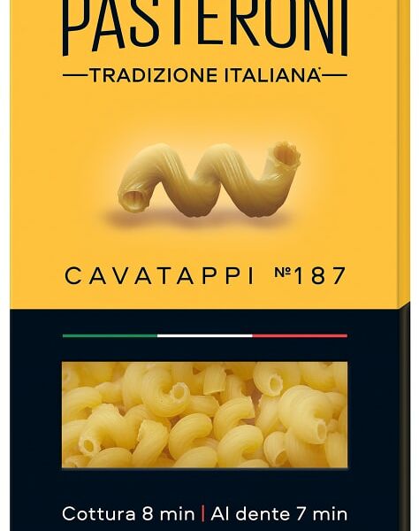Макароны Pasteroni Cavatappi №187 400г
