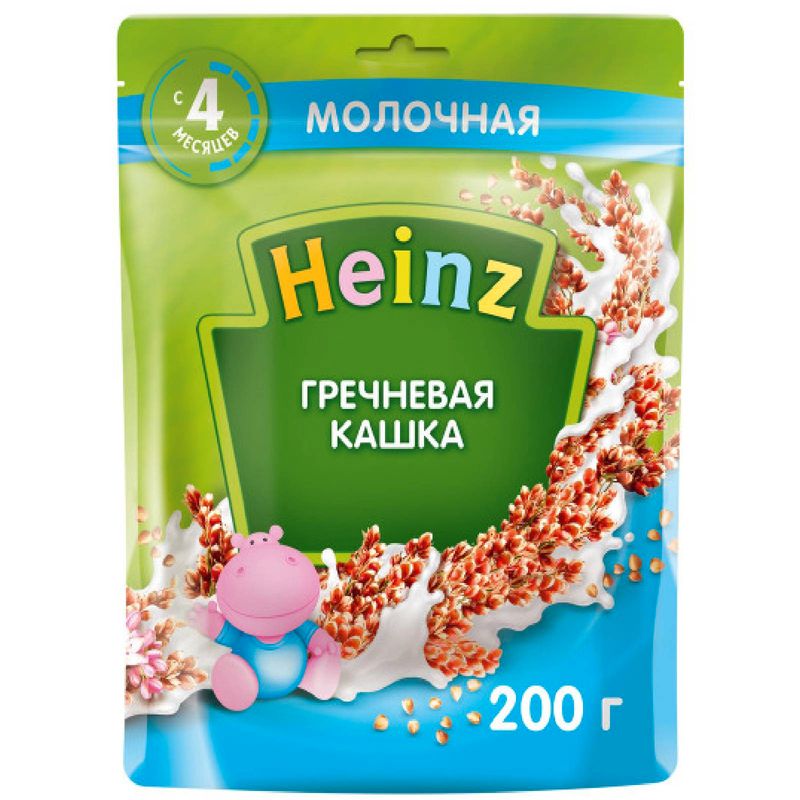 

Каша гречневая молочная Heinz с 4 месяцев 200 г