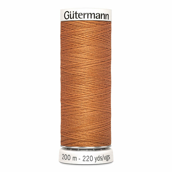 748277 Нить Sew-all для всех материалов, 200м, 100% п/э Gutermann(612 рыжая охра)