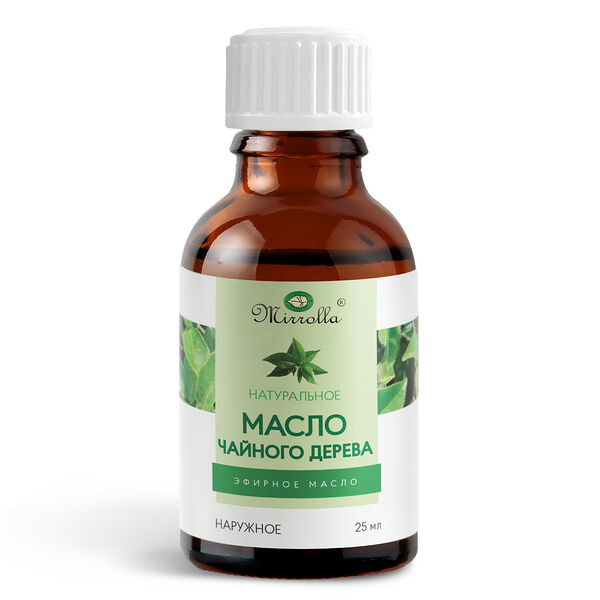 Масло эфирное Mirrolla чайное дерево 25 мл