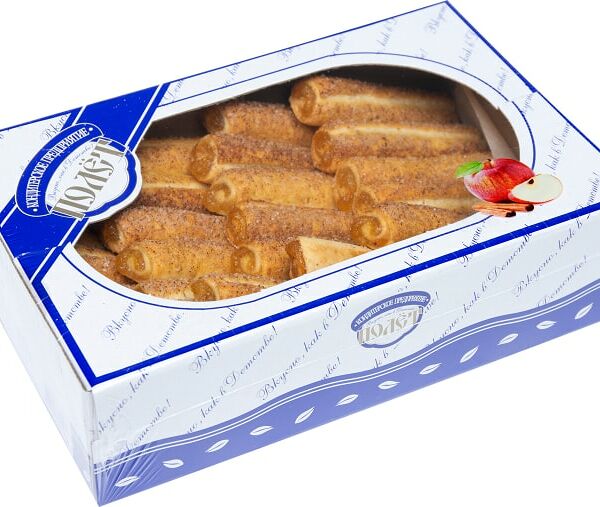 Печенье Полет Лимоньерки с яблоком и корицей 500г