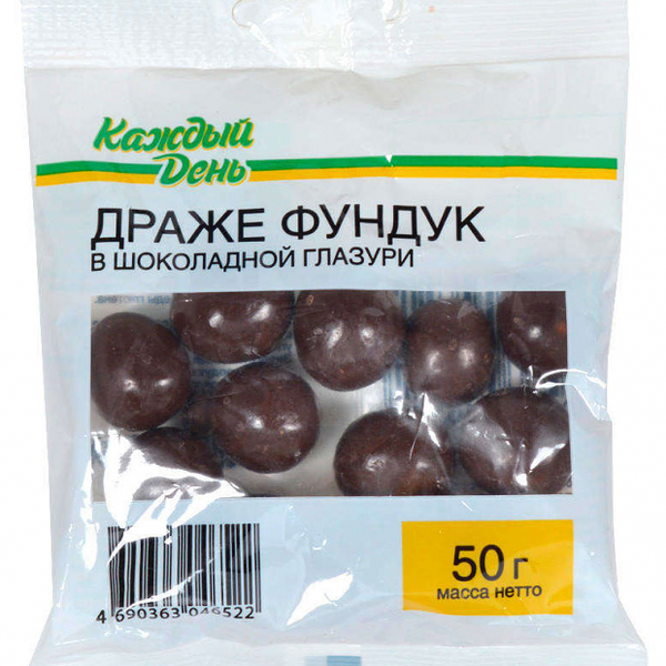 Фундук Каждый день в шоколадной глазури