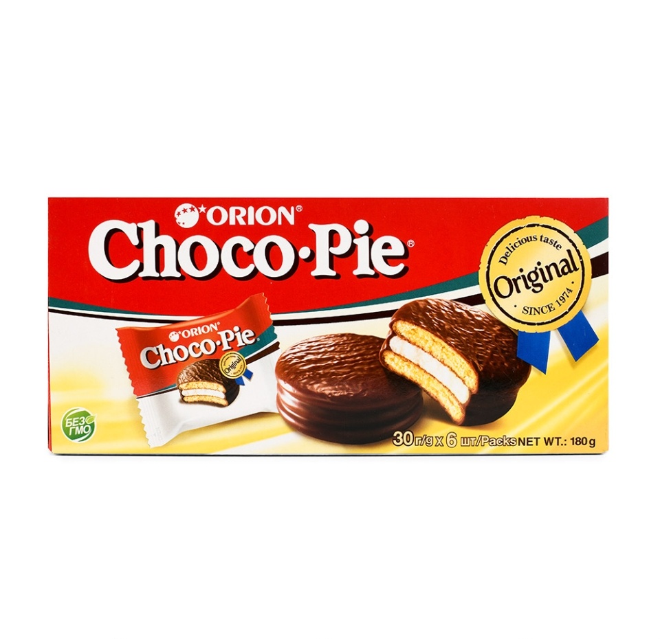 

Печенье Orion Choco Pie в шоколаде 180 г