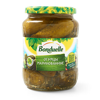 Огурцы маринованные Bonduelle, 680 г