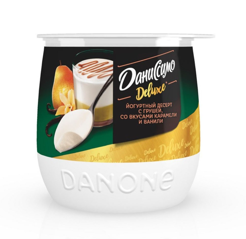 

Десерт йогуртный Даниссимо Deluxe с грушей, со вкусами карамели и ванили 4.2% 160 г