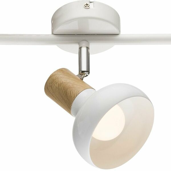 Светильник настенно-потолочный Rivoli Lorena белый 45X10X15