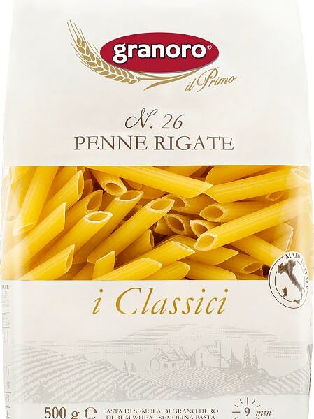 Макаронные изделия GranOro Penne rigane classic 500г