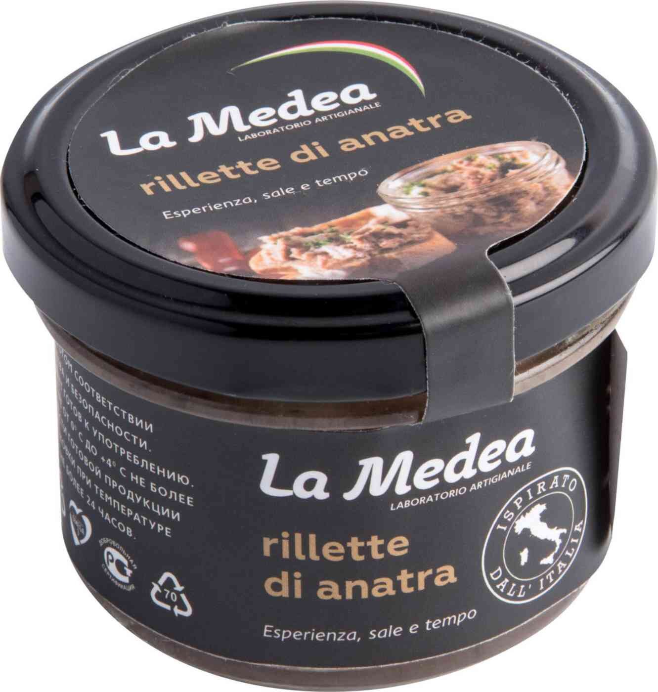 

Риллет из утки La Medea 85 г