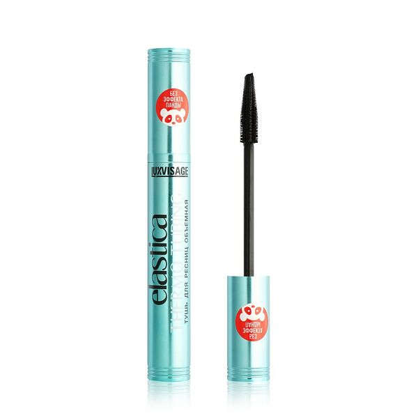 Объёмная тушь для ресниц Luxvisage Elastica Thermo Tubing Черная