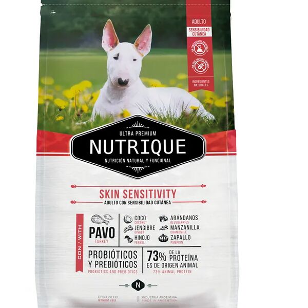 Сухой корм Vitalcan Nutrique для любых собак, с индейкой, ультрапремиум, для чувствительной кожи 3 кг