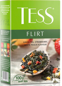 Чай зеленый Tess Flirt листовой в Магнит со скидкой –20%