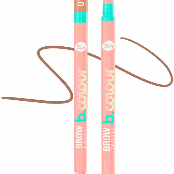 Карандаш 7Days B. Colour для бровей автомат 01 0