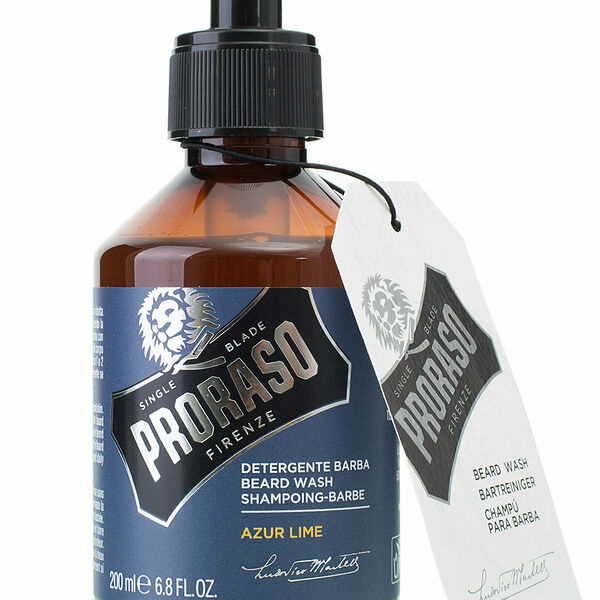 PRORASO Azur Lime Шампунь для бороды, 200 мл