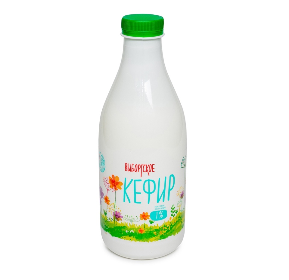 

Кефир Выборгское 1% 1 л