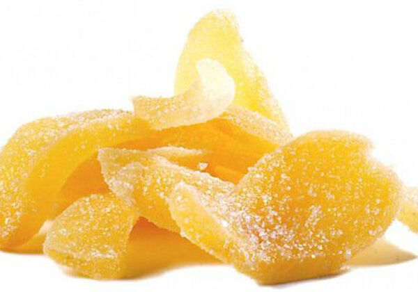 Имбирь суш. с содержанием сахара( (цукат).  вес .