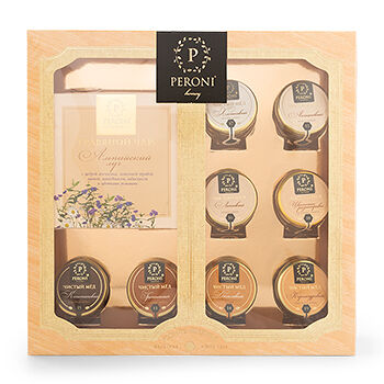 Подарочный набор Peroni Чай&Мёд Альпийский луг 1шт Россия