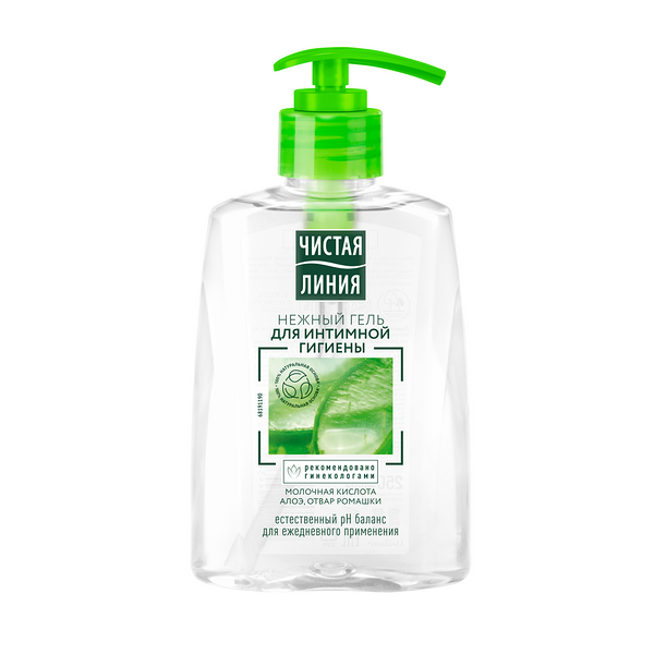 ЧИСТАЯ ЛИНИЯ Гель для интимной гигиены 250мл
