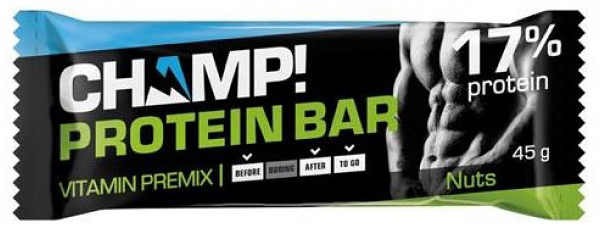 Батончик протеиновый Champ! Ореховый