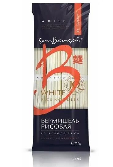 Вермишель San Bonsai из белого риса