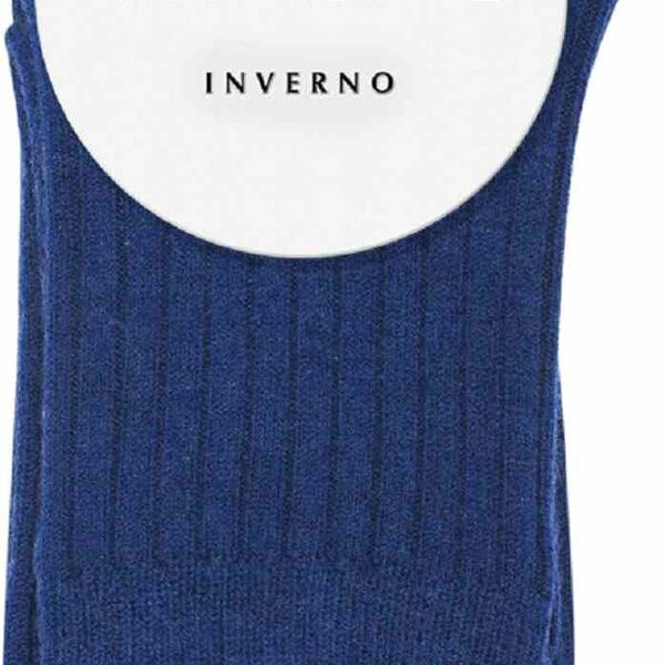 Носки женские Inverno (Инверно) 3302 синие размер 39-41 ТМ MiNiMi (МиНиМи)