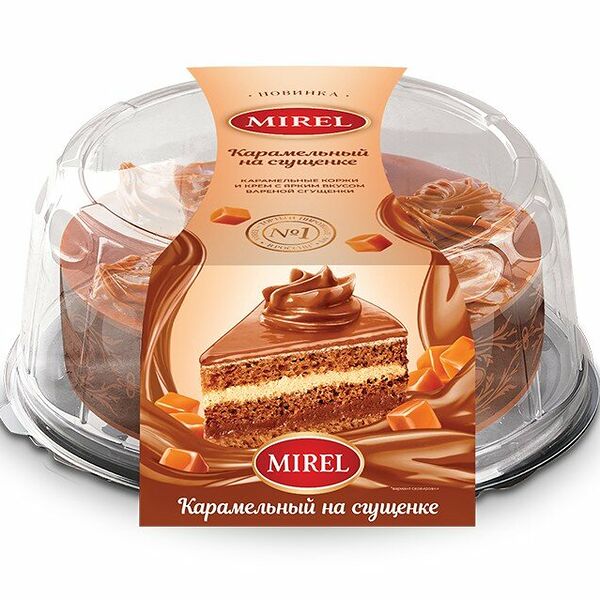 Торт Карамельный на сгущенке ТМ Mirel (Мирель)