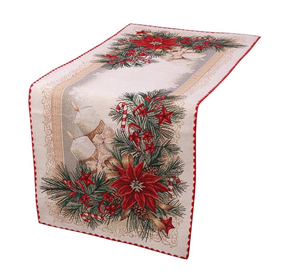 

Салфетка гобеленовая VINGI RICAMI ШАРЛОТТЕ-НГ-В 40х100 см, Италия