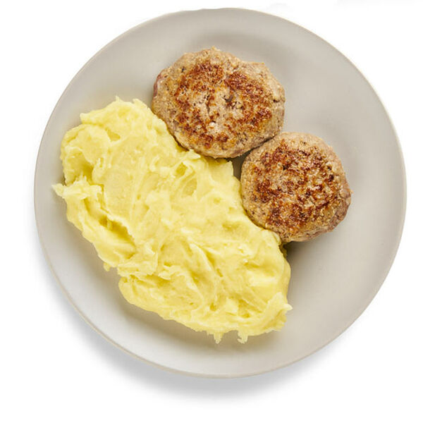 Пюре котлеты говядина З/М