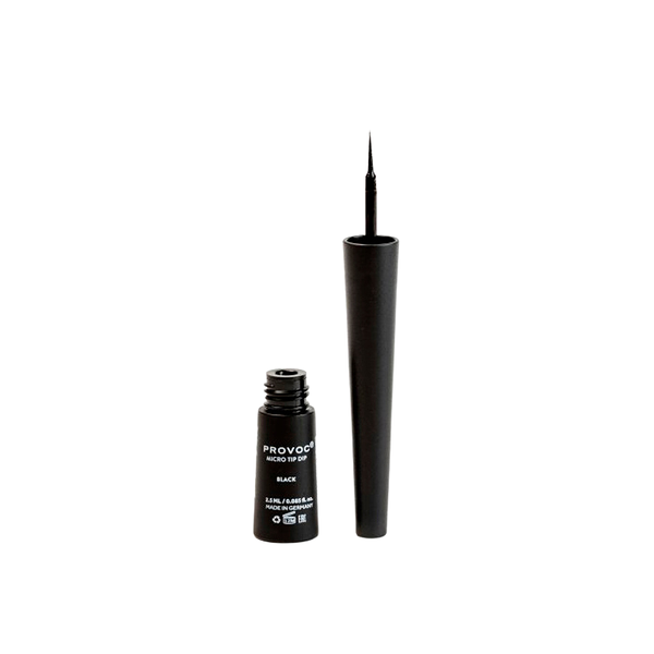Высокопигментированная подводка для глаз Provoc Micro Tip Dip т.01 Black 10 г