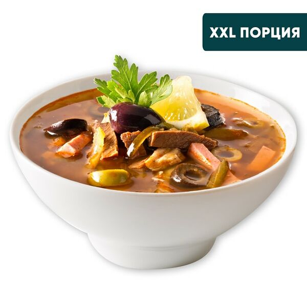 Суп Солянка сборная мясная замороженный 1кг