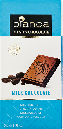 Шоколад молочный BIANCA 30% какао, 100г