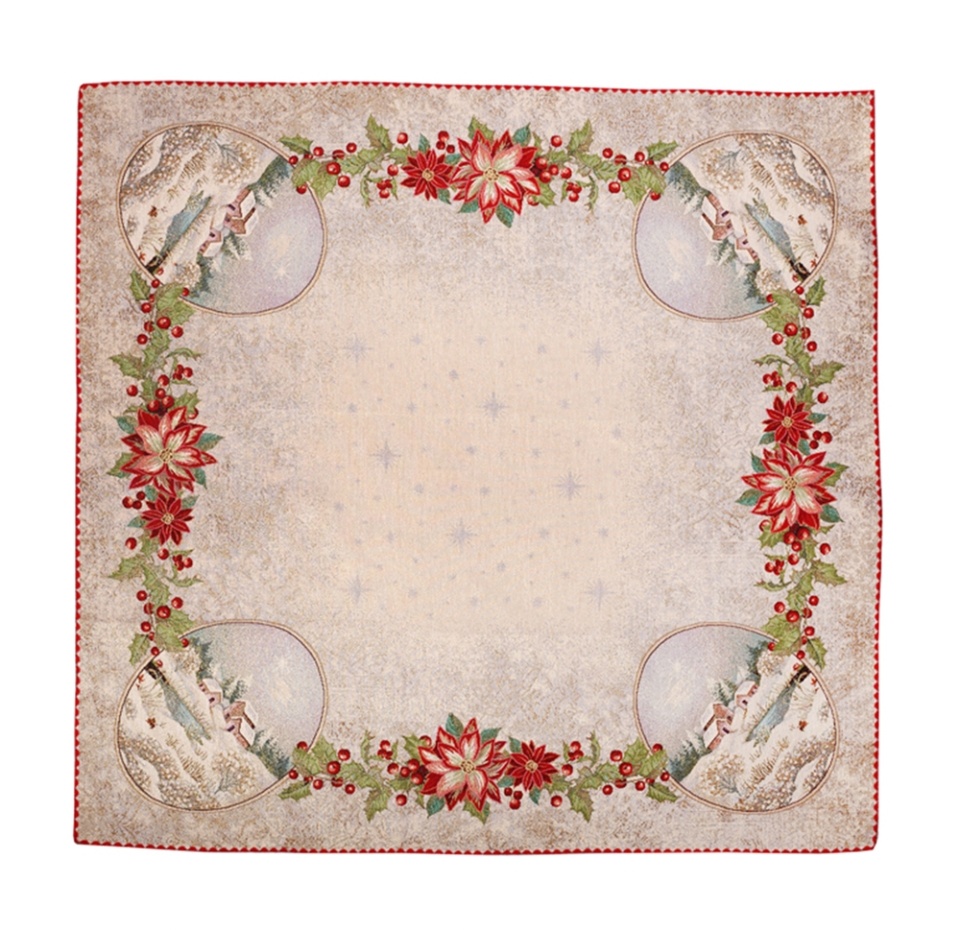 

Салфетка гобеленовая Vingi Ricami Сант Мориц НГ, 100х100см