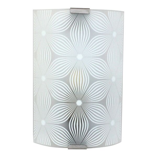 Светильник настенно-потолочный Элетех Васильки, Е27, 60 Вт, 15х22 см, матовый белый