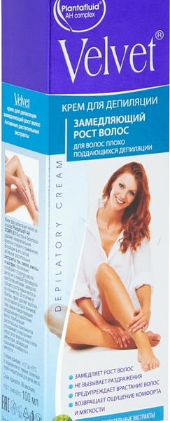 Крем для депиляции Velvet Замедляющий рост волос 100мл