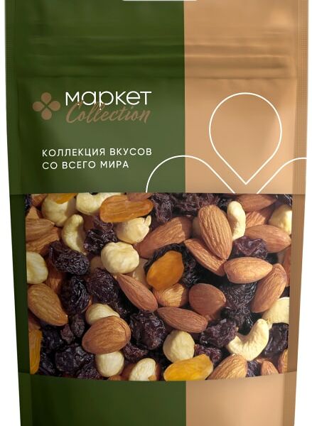 Смесь орехово-фруктовая Маркет Collection Коктейль 135г
