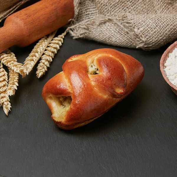 Пирожок капуста зелень