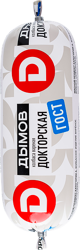 Колбаса варёная Дымов Докторская категория А 500 г