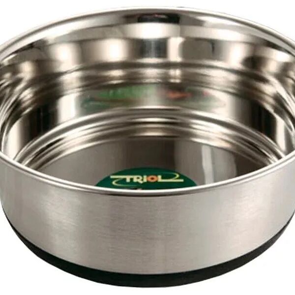 Миска Triol металлическая на резинке утяжеленная