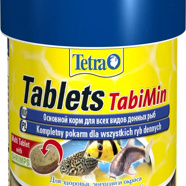 Tablets TabiMin корм Tetra для рыб 66 мл, 120 таб.