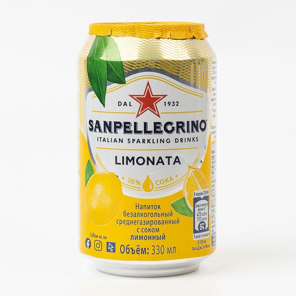 Напиток газ S.Pellegrino Лимон 330 мл