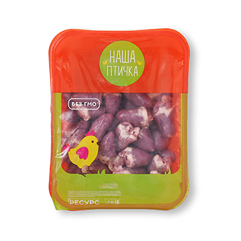 

Сердце цыплят-бройлеров Наша птичка 490 г
