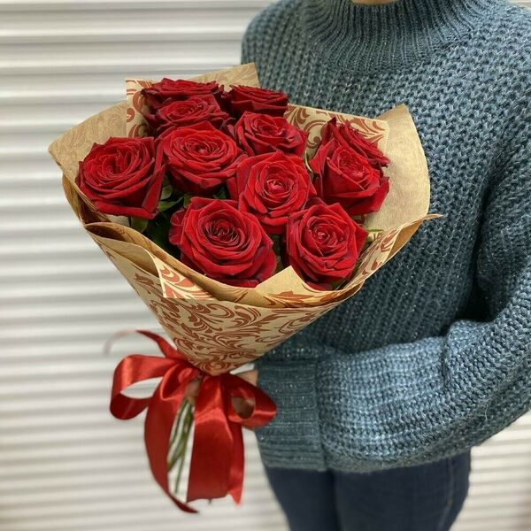 Букет из 11 красных роз
