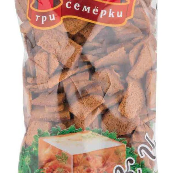 Гренки Три Семёрки со вкусом Холодца с хреном
