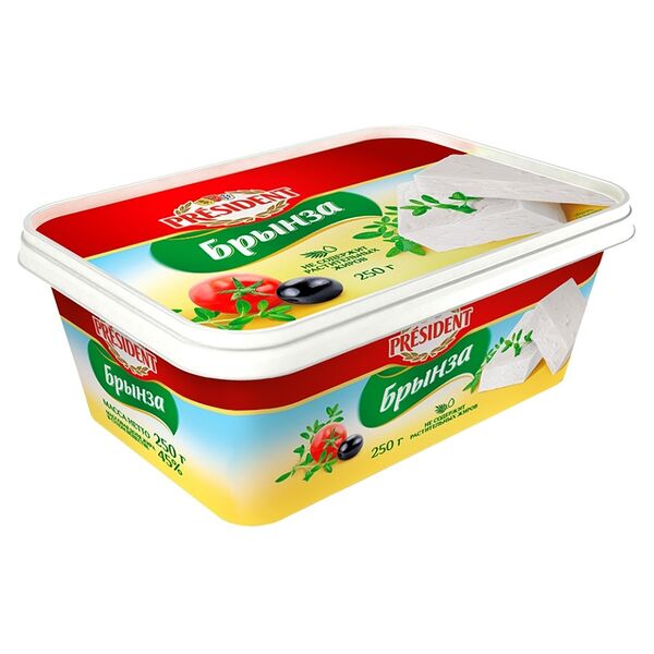 Сыр Брынза President, 250 г