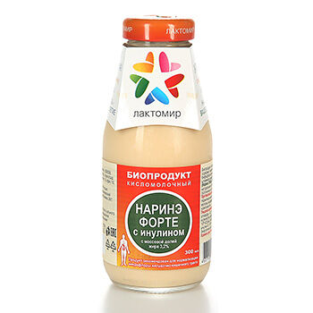 Кисломолочный продукт Лактомир Наринэ-Фортэ 3,2% с инулином